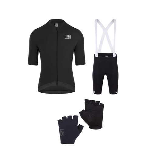 Men's Paragon 2.0 Black bundle - save 15% - Lusso Cycle Wear