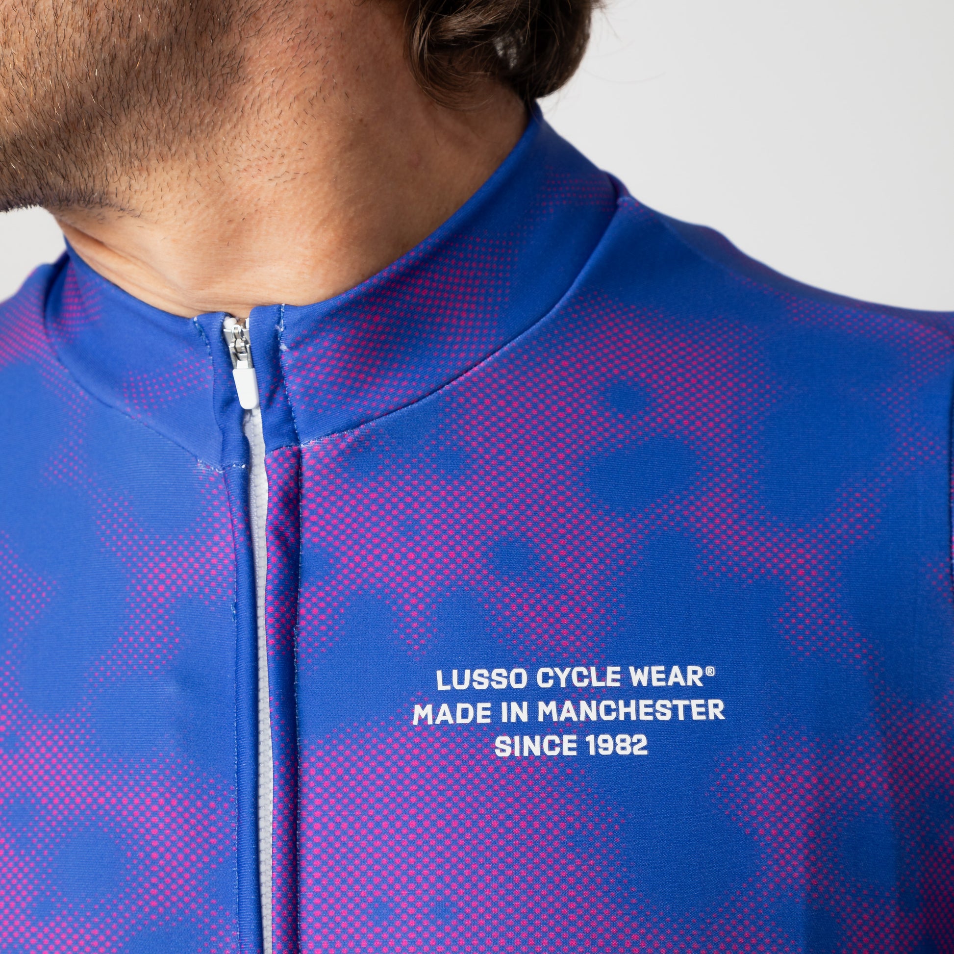 Perform Long Sleeve Thermal Jersey - Nebula - Lusso Cycle Wear