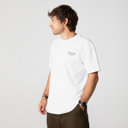 Lusso Cycle Wear T Shirt - White - Lusso Cycle Wear