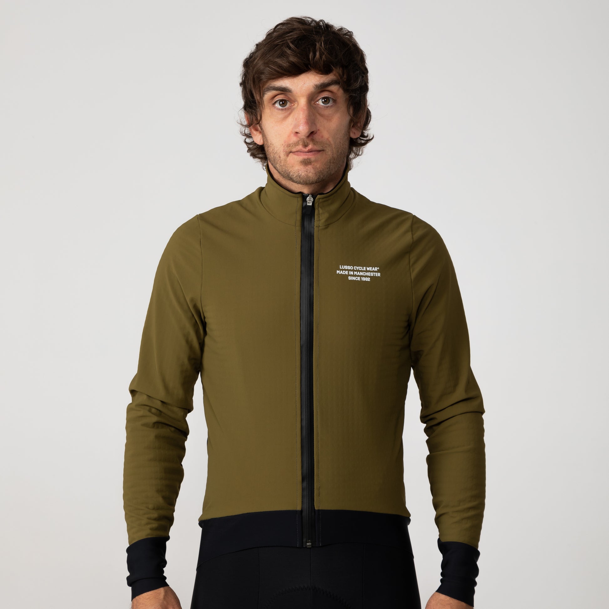 Paragon Deep Winter Jacket 2.0 - Khaki - Lusso Cycle Wear