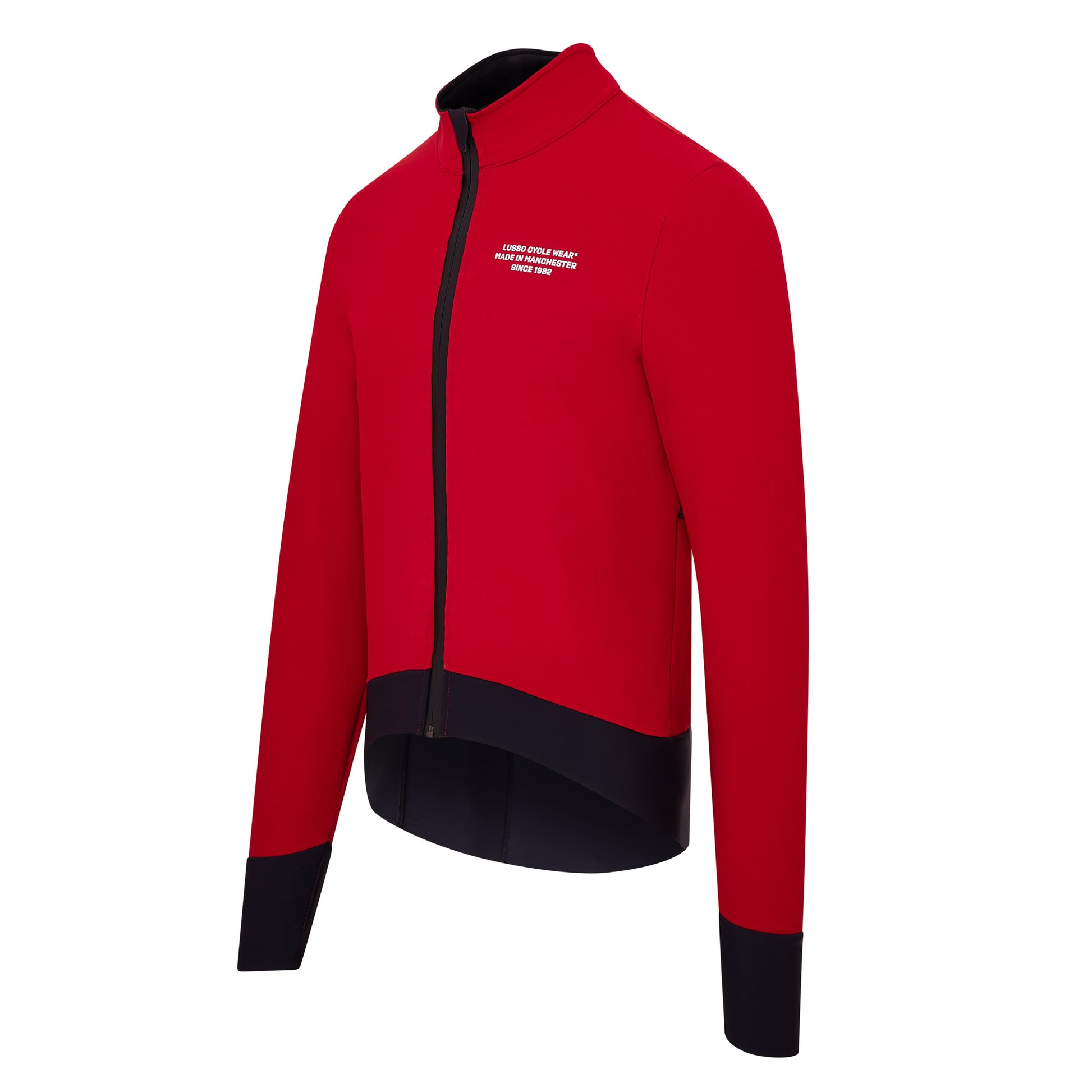 Paragon Deep Winter Jacket 2.0 - Crimson - Lusso Cycle Wear