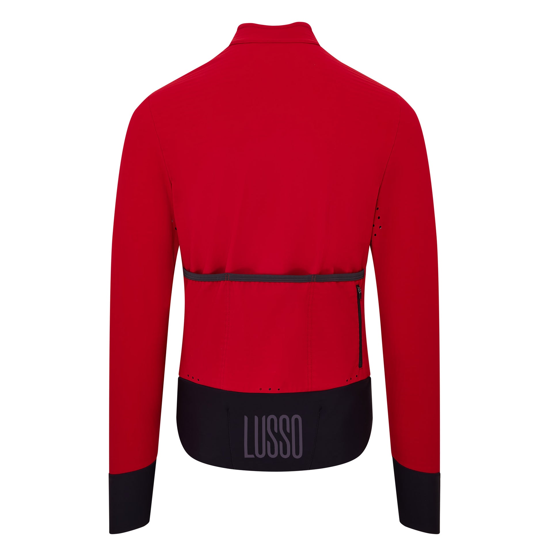 Paragon Deep Winter Jacket 2.0 - Crimson - Lusso Cycle Wear