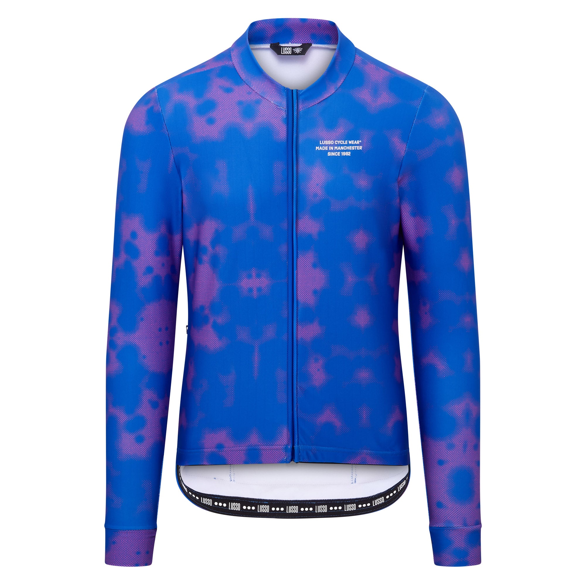 Perform Long Sleeve Thermal Jersey - Nebula - Lusso Cycle Wear