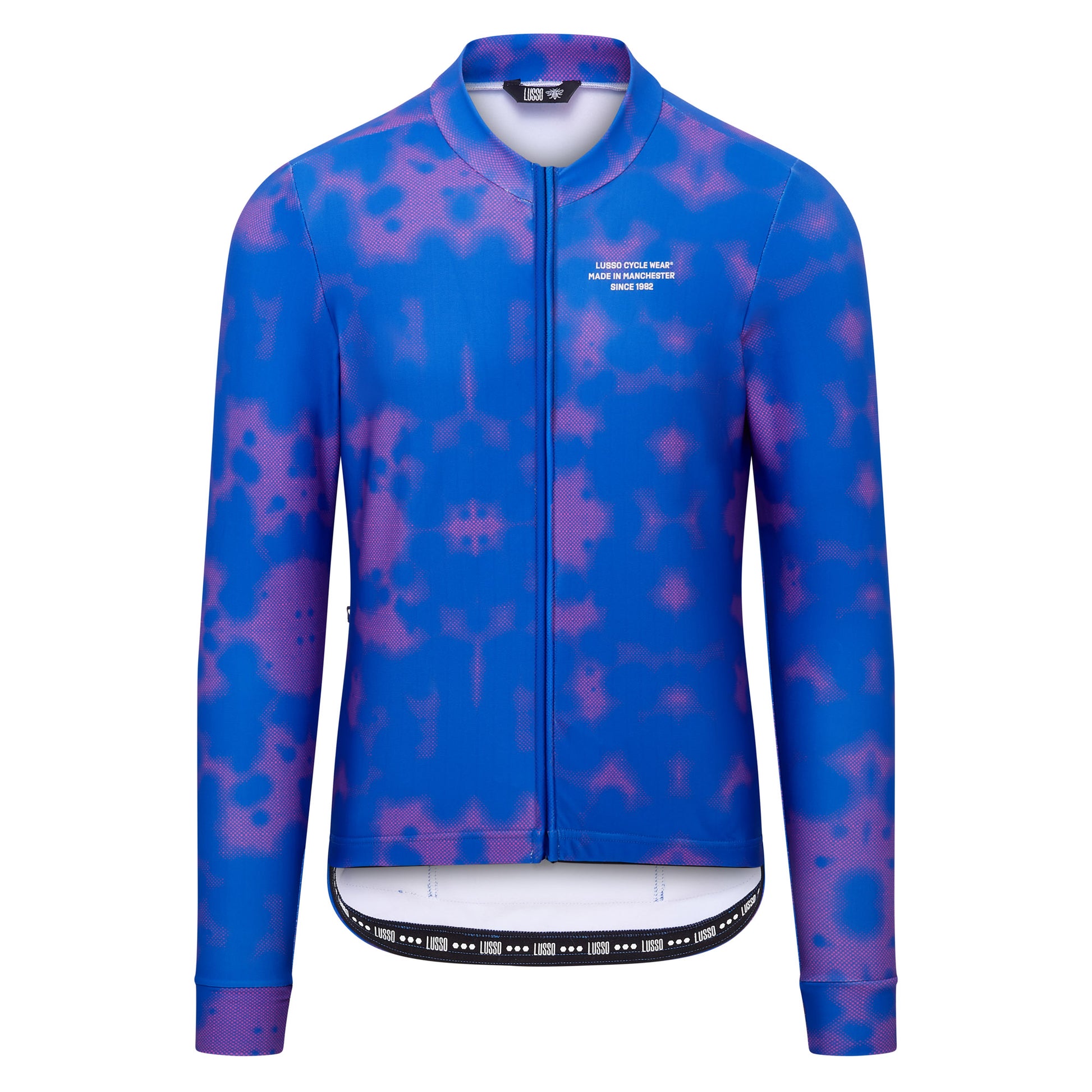 Perform Long Sleeve Thermal Jersey - Nebula - Lusso Cycle Wear