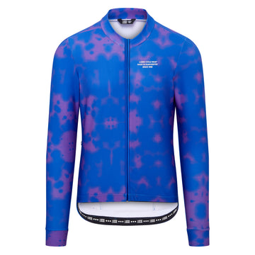 Perform Long Sleeve Thermal Jersey - Nebula - Lusso Cycle Wear