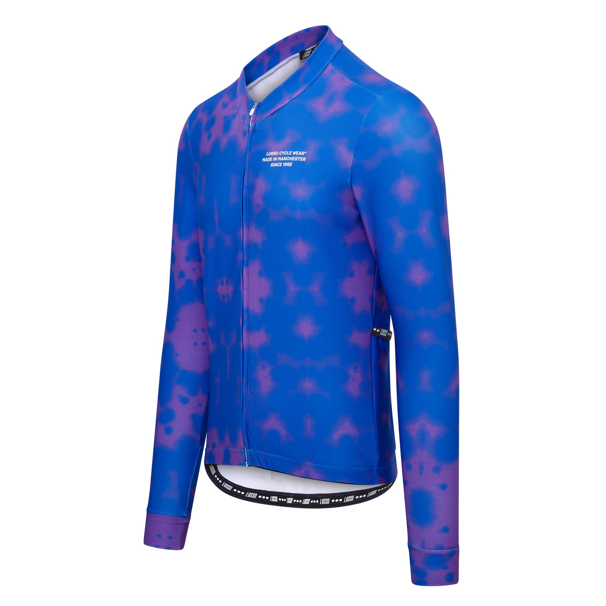 Perform Long Sleeve Thermal Jersey - Nebula - Lusso Cycle Wear