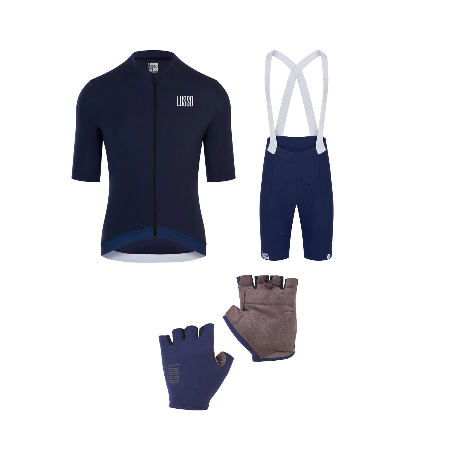 Men's Paragon 2.0 Navy bundle - save 15% - Lusso Cycle Wear