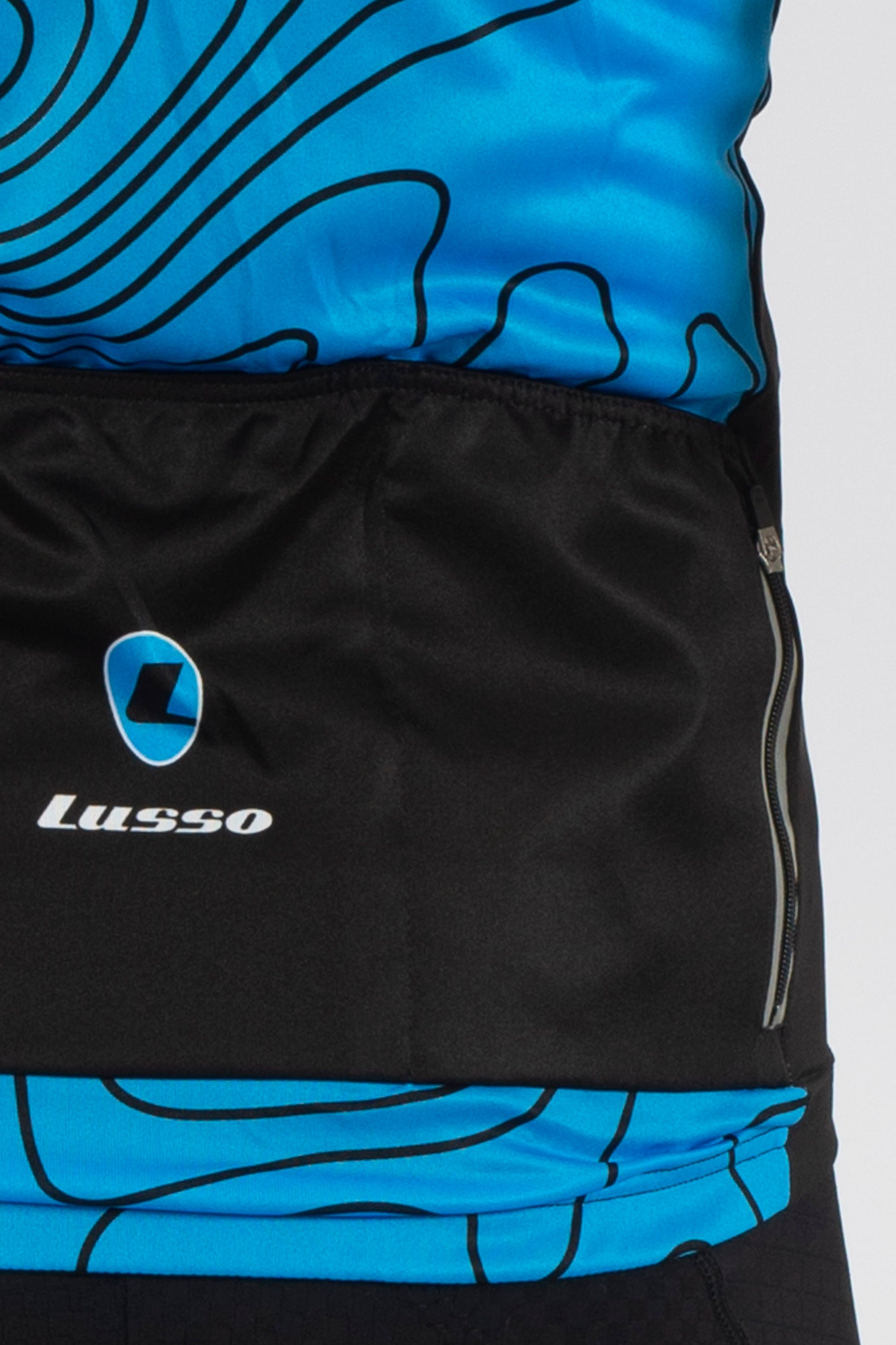 Terrain Blue Short Sleeve Jersey - Lusso Cycle Wear