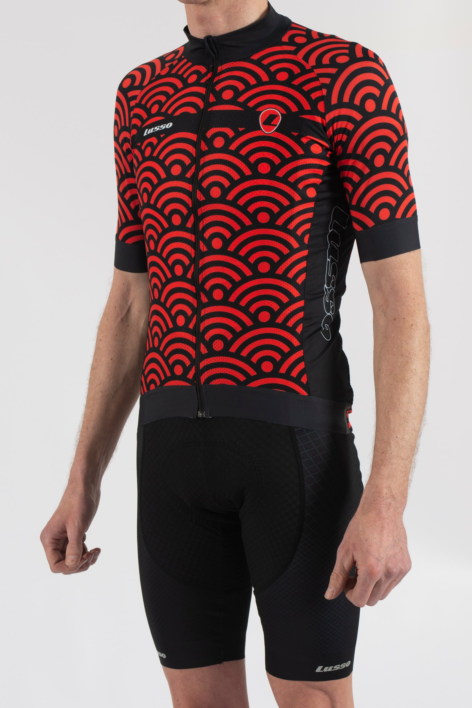 Hacienda Red Short Sleeve Jersey - Lusso Cycle Wear