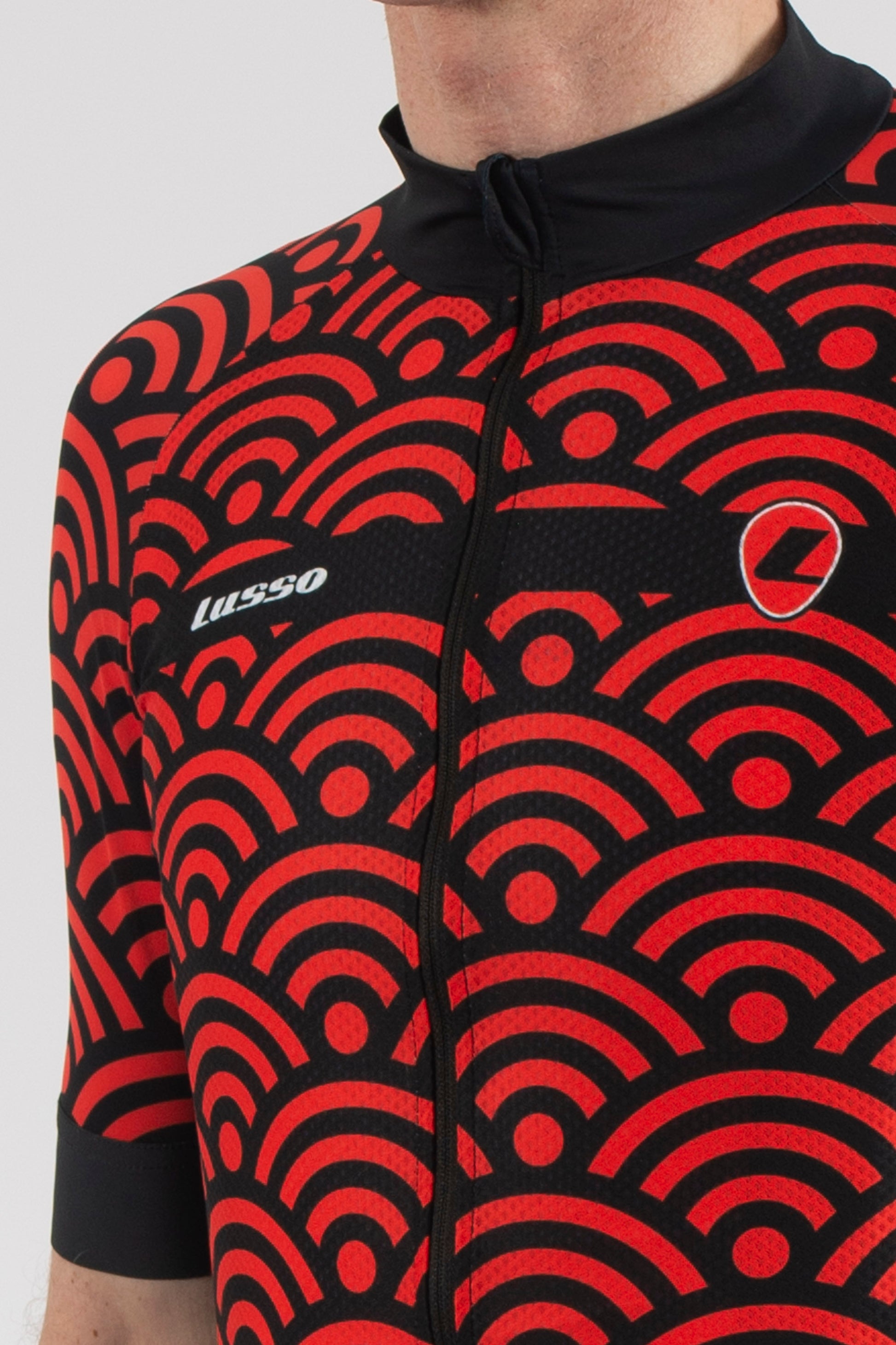 Hacienda Red Short Sleeve Jersey - Lusso Cycle Wear