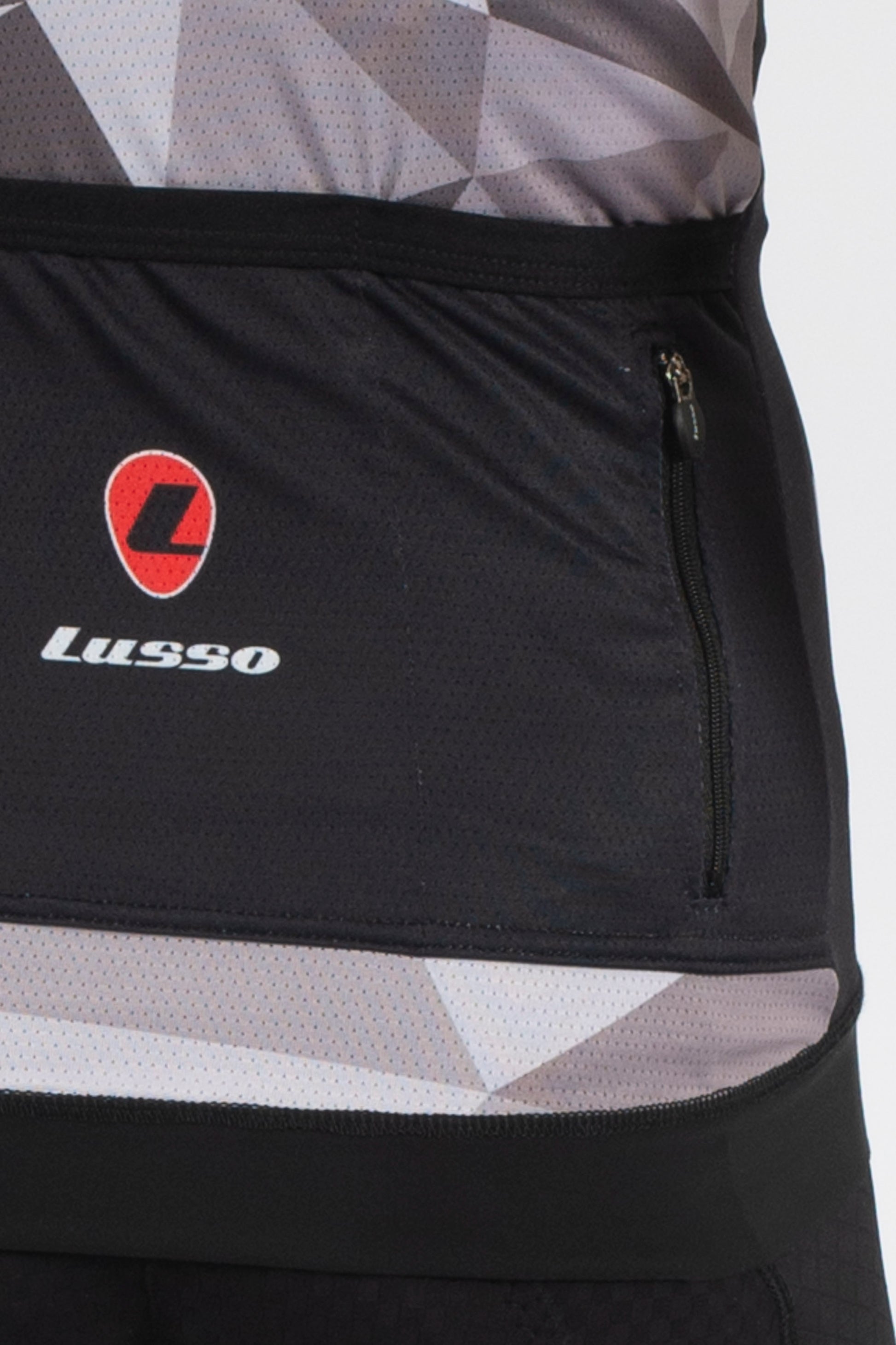 Shattered Grey Short Sleeve Jersey - Lusso Cycle Wear