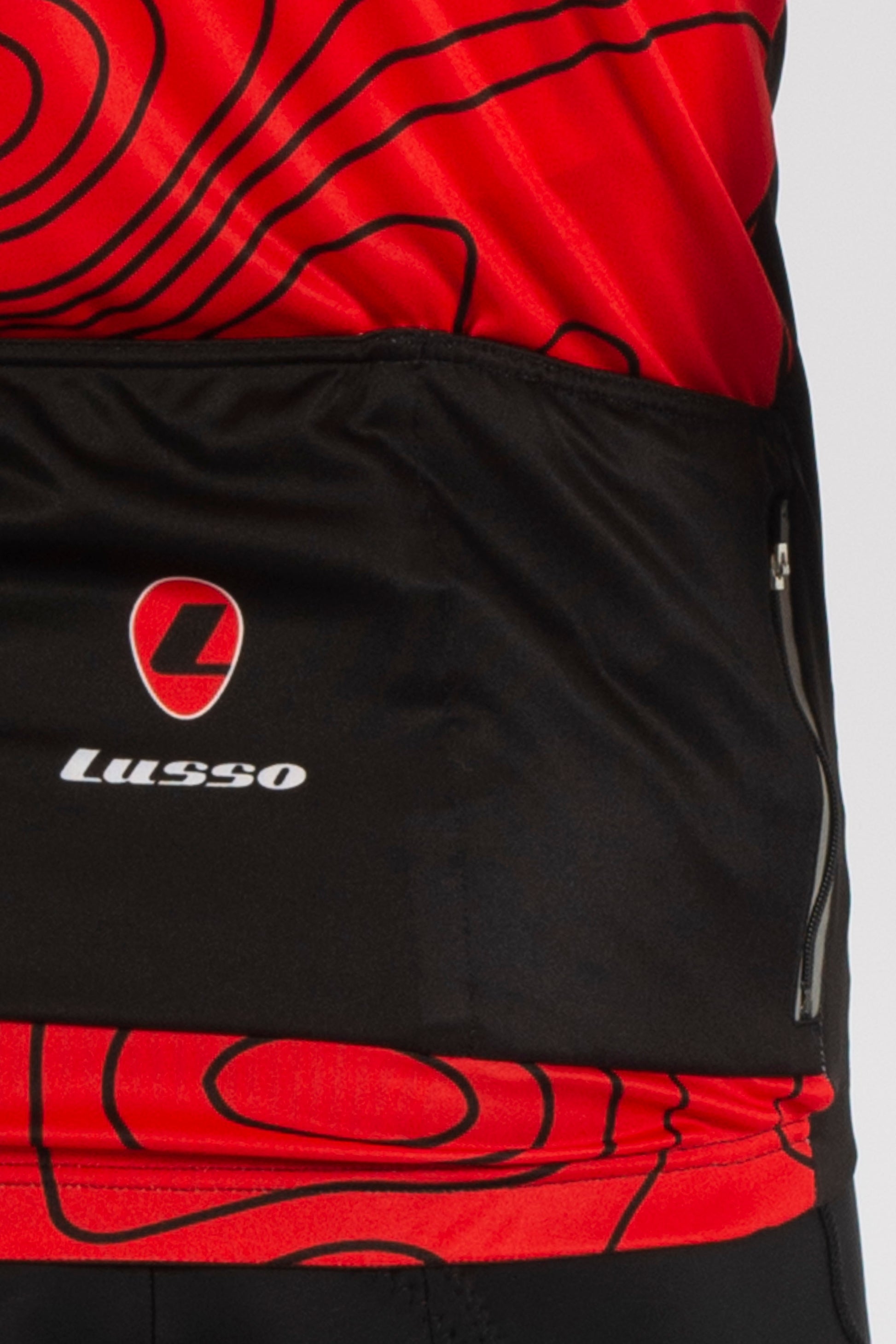 Terrain Red Short Sleeve Jersey - Lusso Cycle Wear