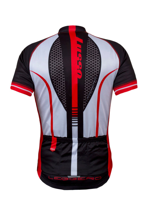 Leggero S/S Jersey Black - Lusso Cycle Wear